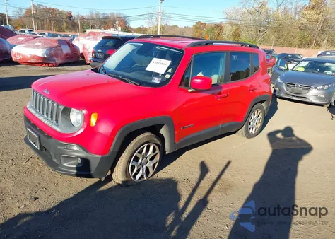2015 Jeep Renegade Latitude from USA, damaged, VIN ZACCJBBT0FPB72017